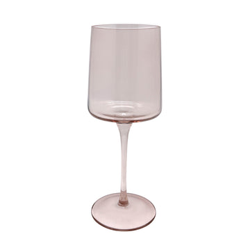 Fine Line Quartz with White Rim Wine Glass Set of 4