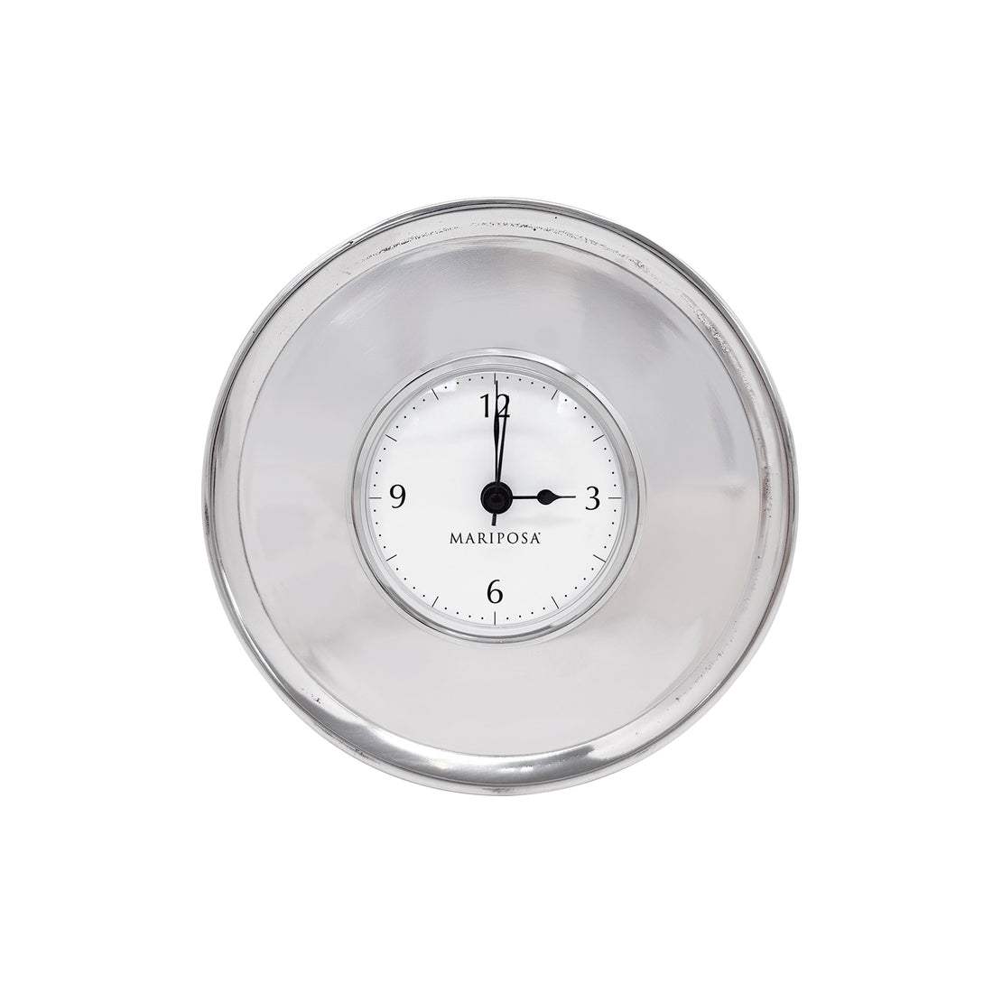 Signature Engravable Round Clock