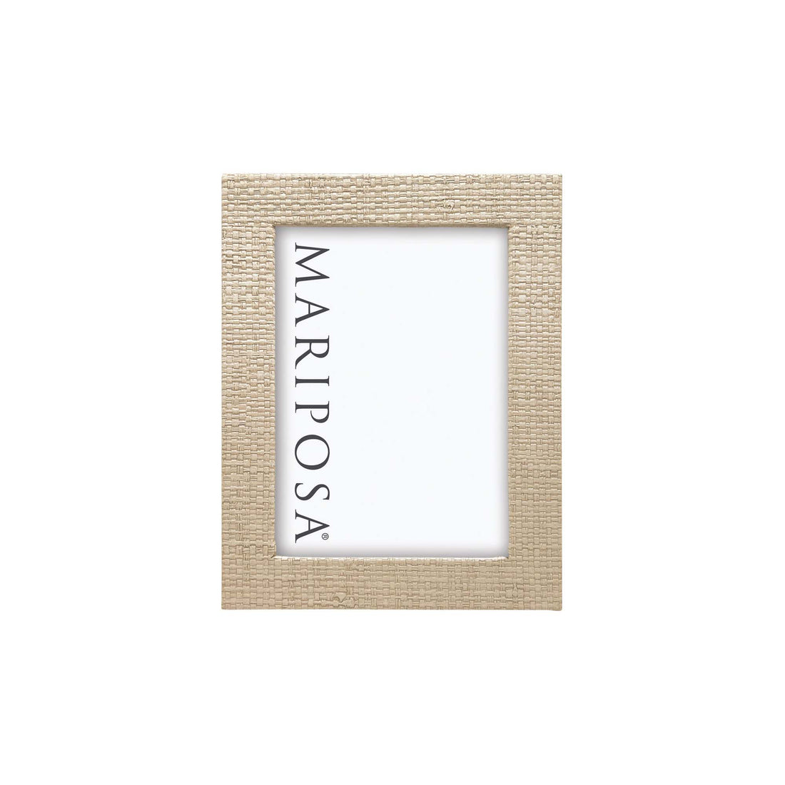 Coconut Grove Faux Grasscloth 5x7 Frame