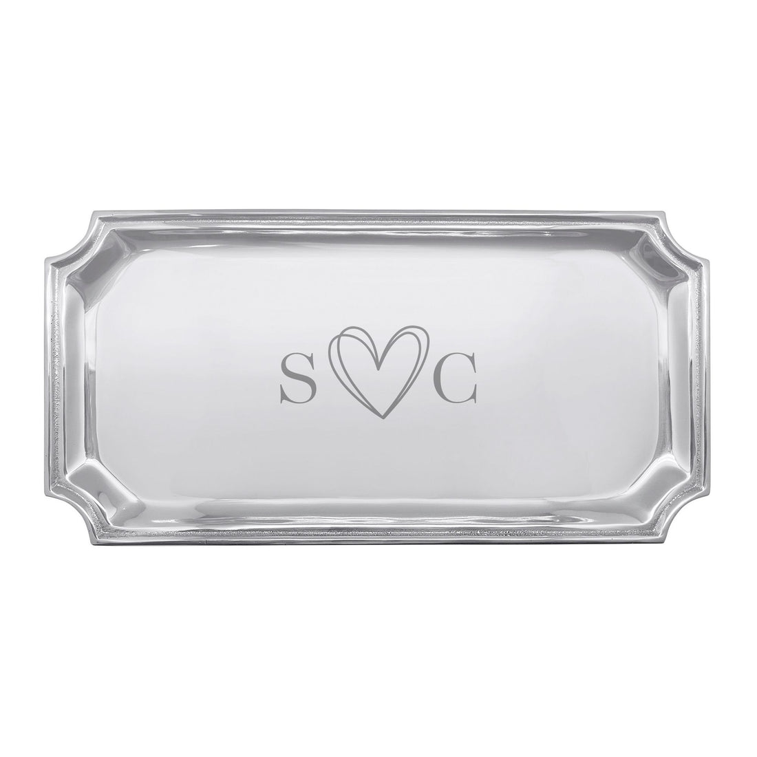 Linzee Rectangular Tray Engraved Sample
