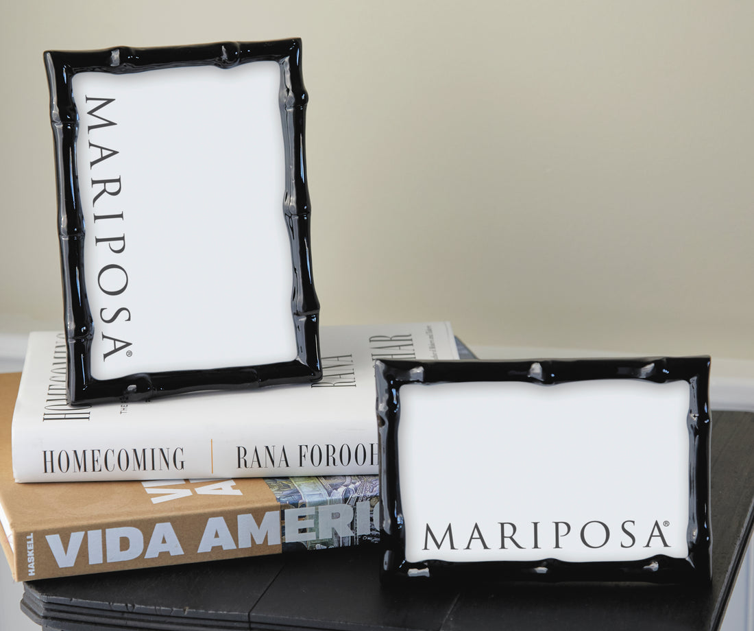 Bamboo Black 4x6 Frame