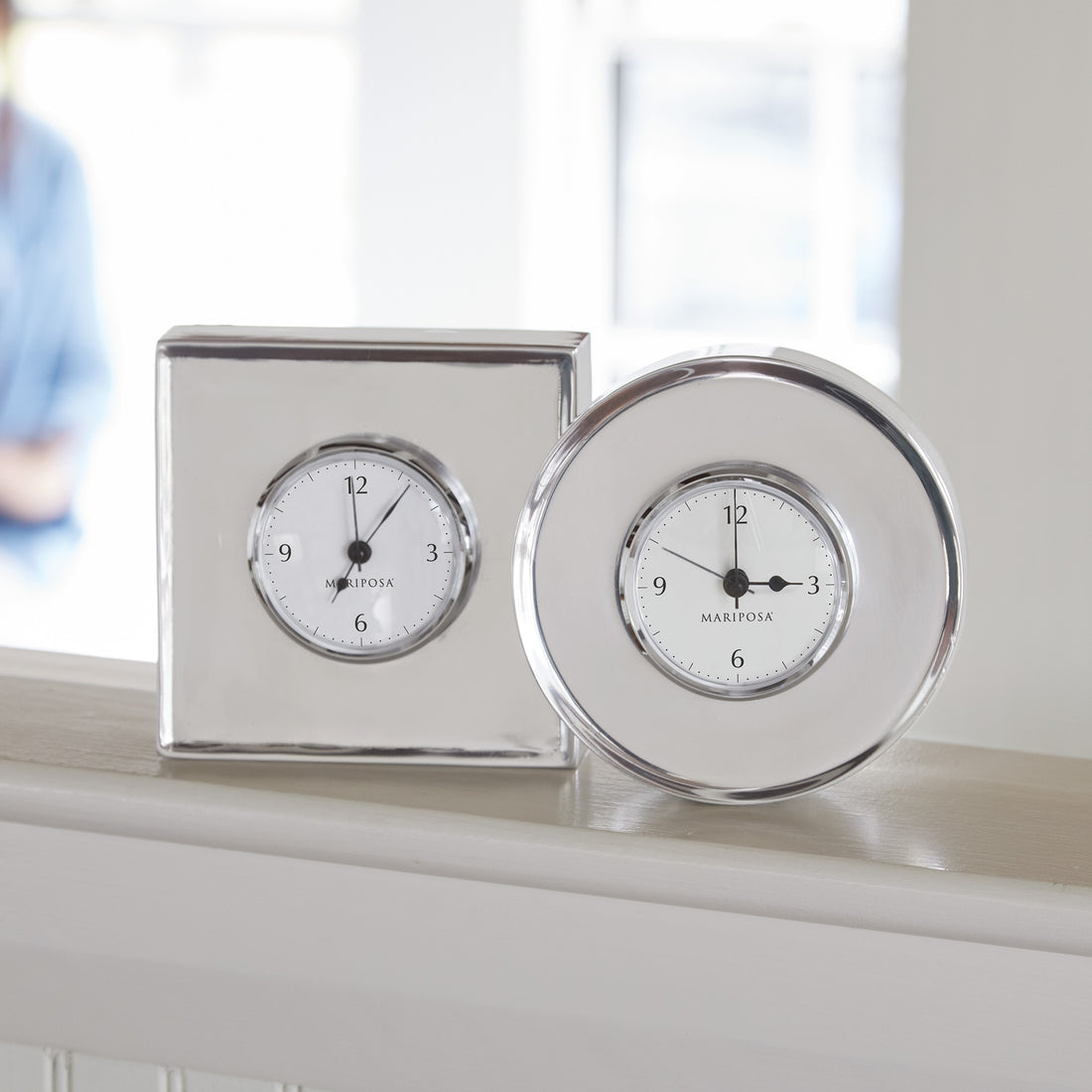 Signature Engravable Square Clock
