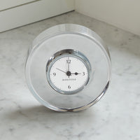 Signature Engravable Round Clock