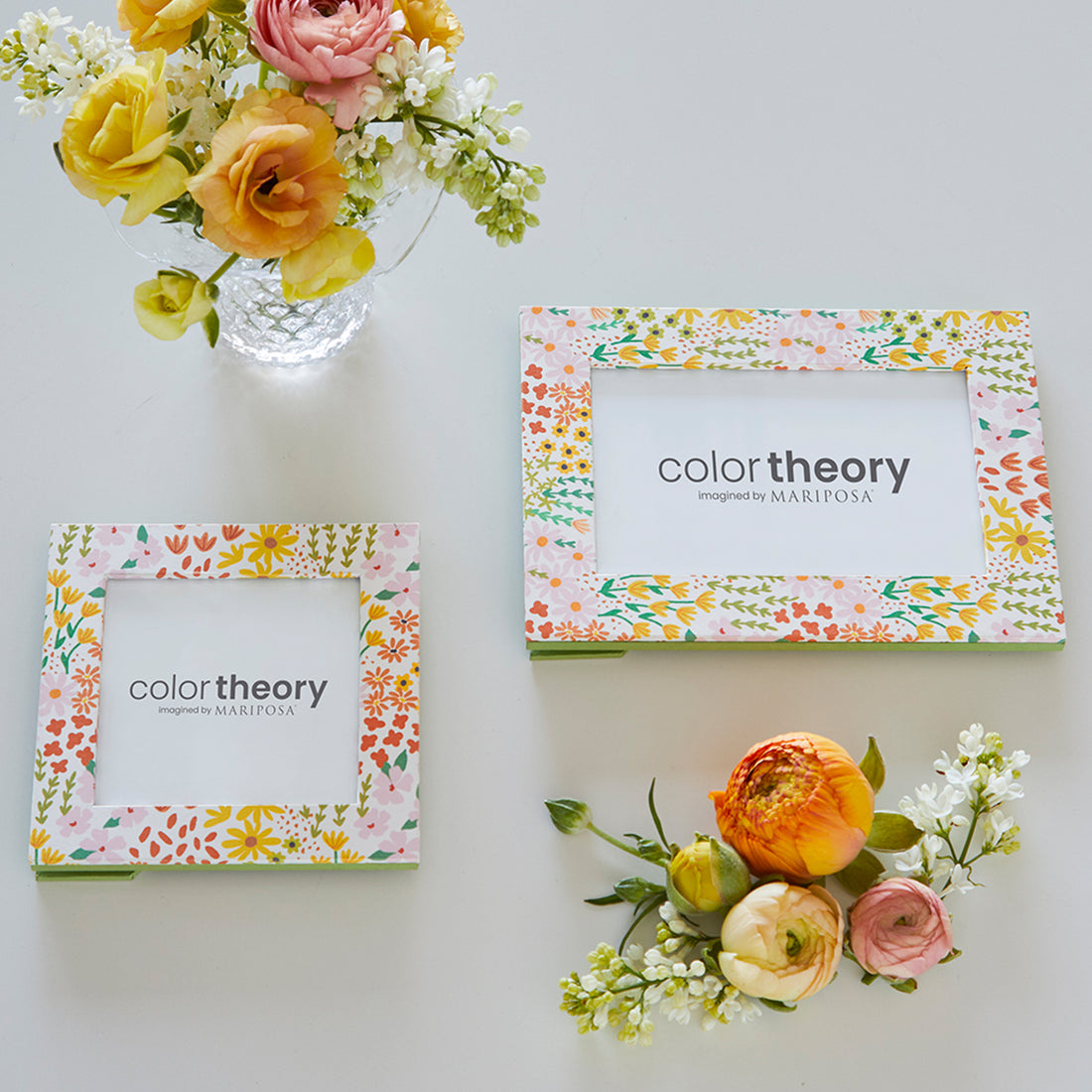 Double Sided Botanical and Meadow 4x6 Frame