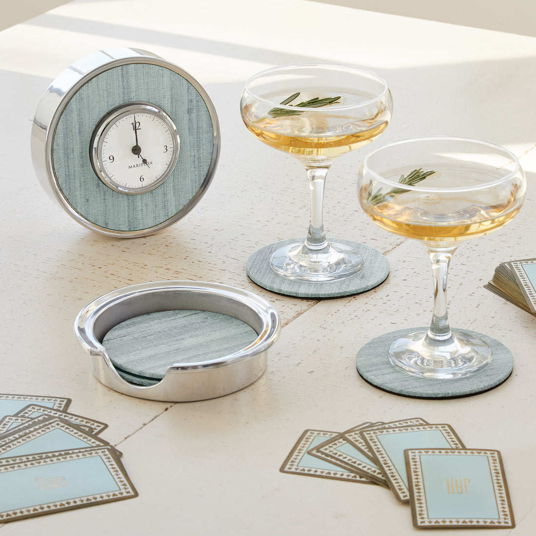 Capri Signature Round Clock