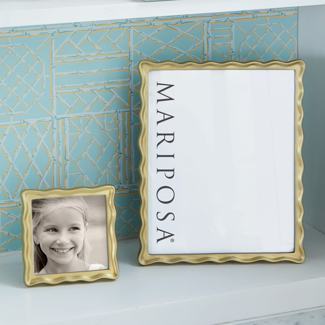 Wavy Gold 8x10 Frame