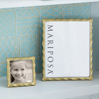Wavy Gold 4x4 Frame