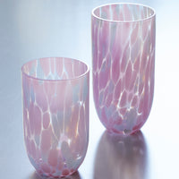 Sip Sip Rosa Splash Drinking Glass