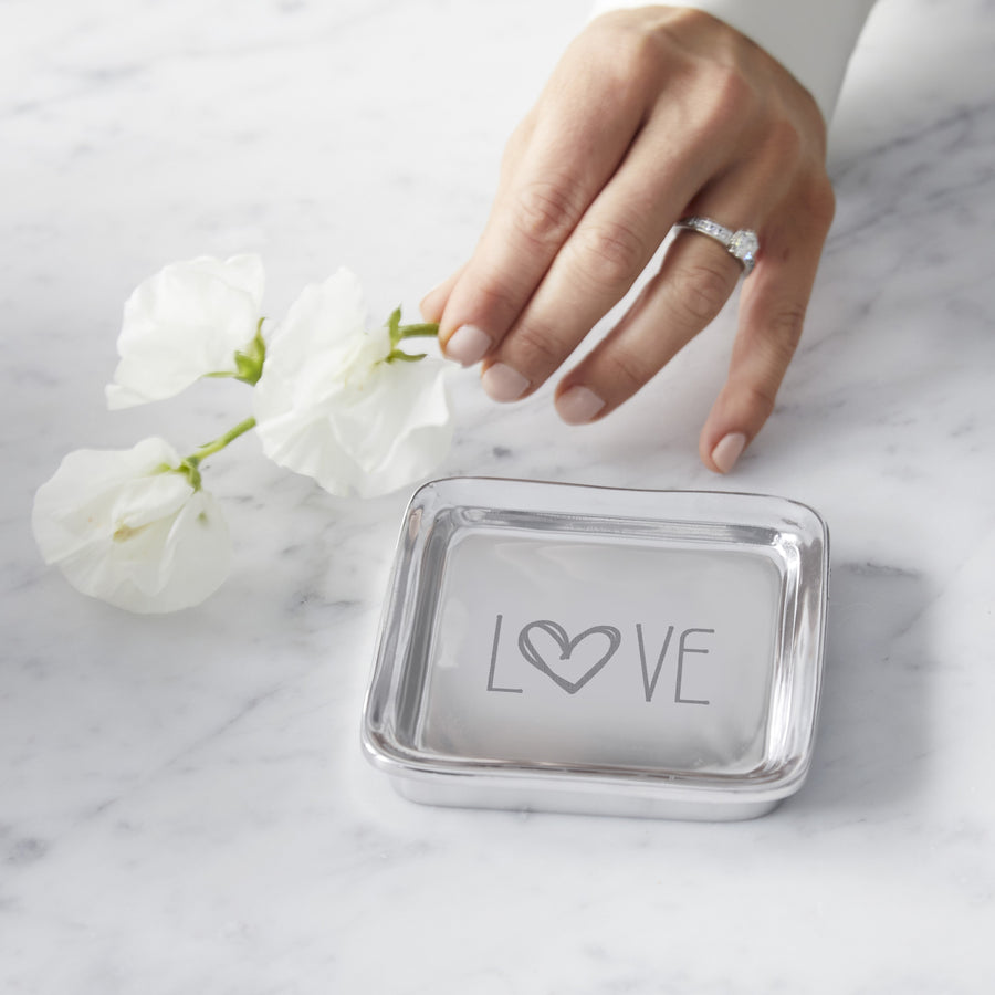 LOVE Signature Square Tray