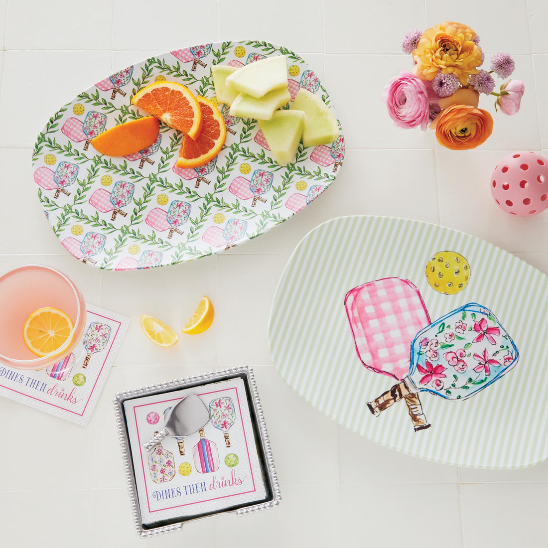 Pickleball Trellis Platter