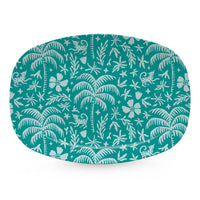 Jungle Teal Platter