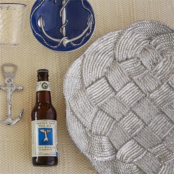 Nautical Knot Rope Centerpiece-Serving Trays and More-|-Mariposa
