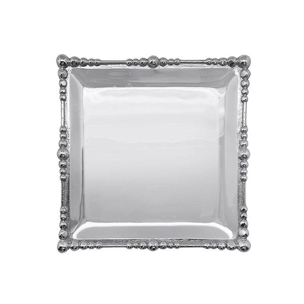 Pearl Drop Square Plate