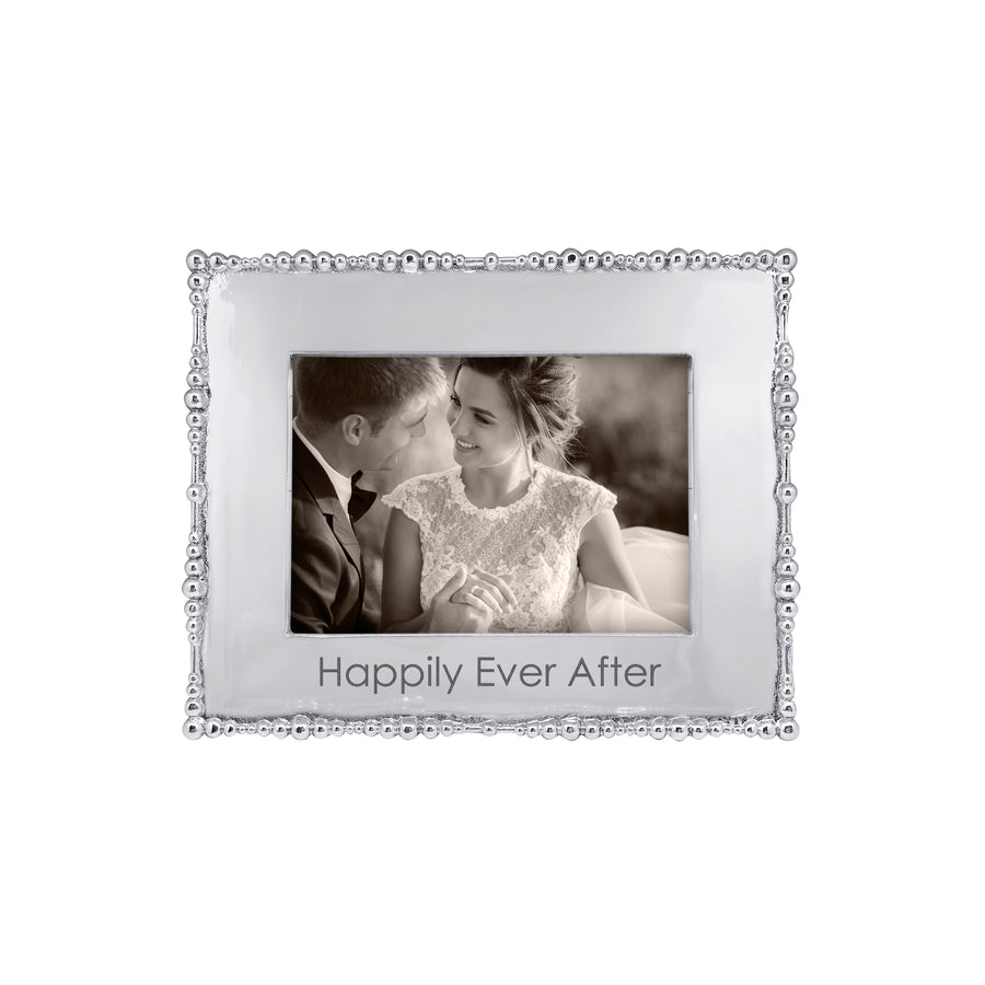 HAPPILY EVER AFTER Pearl Drop 5x7 Frame