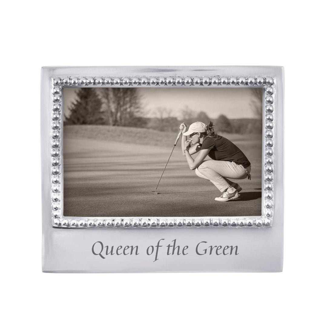 Queen of The Green Beaded 4x6 Frame