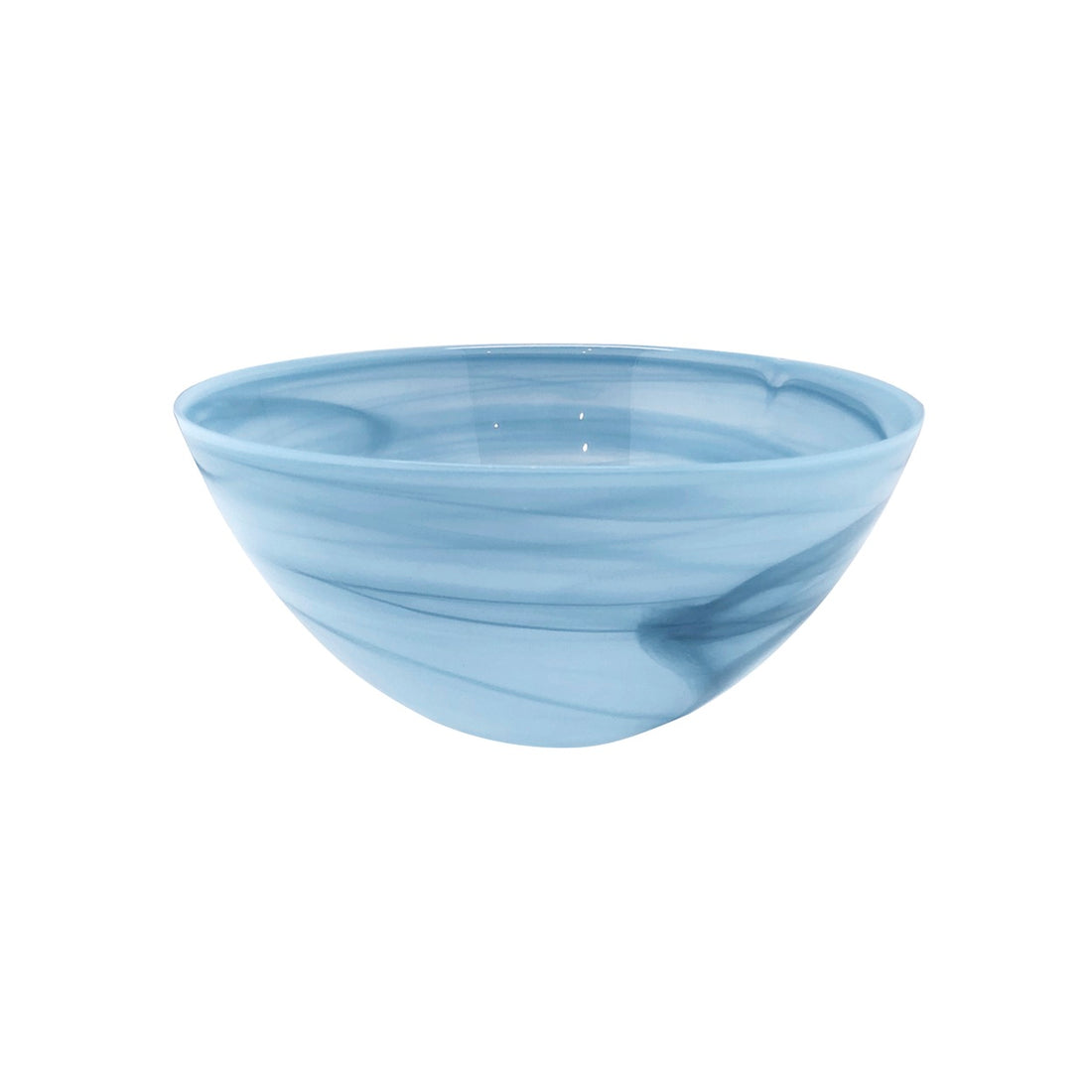 Aqua Alabaster Medium Bowl