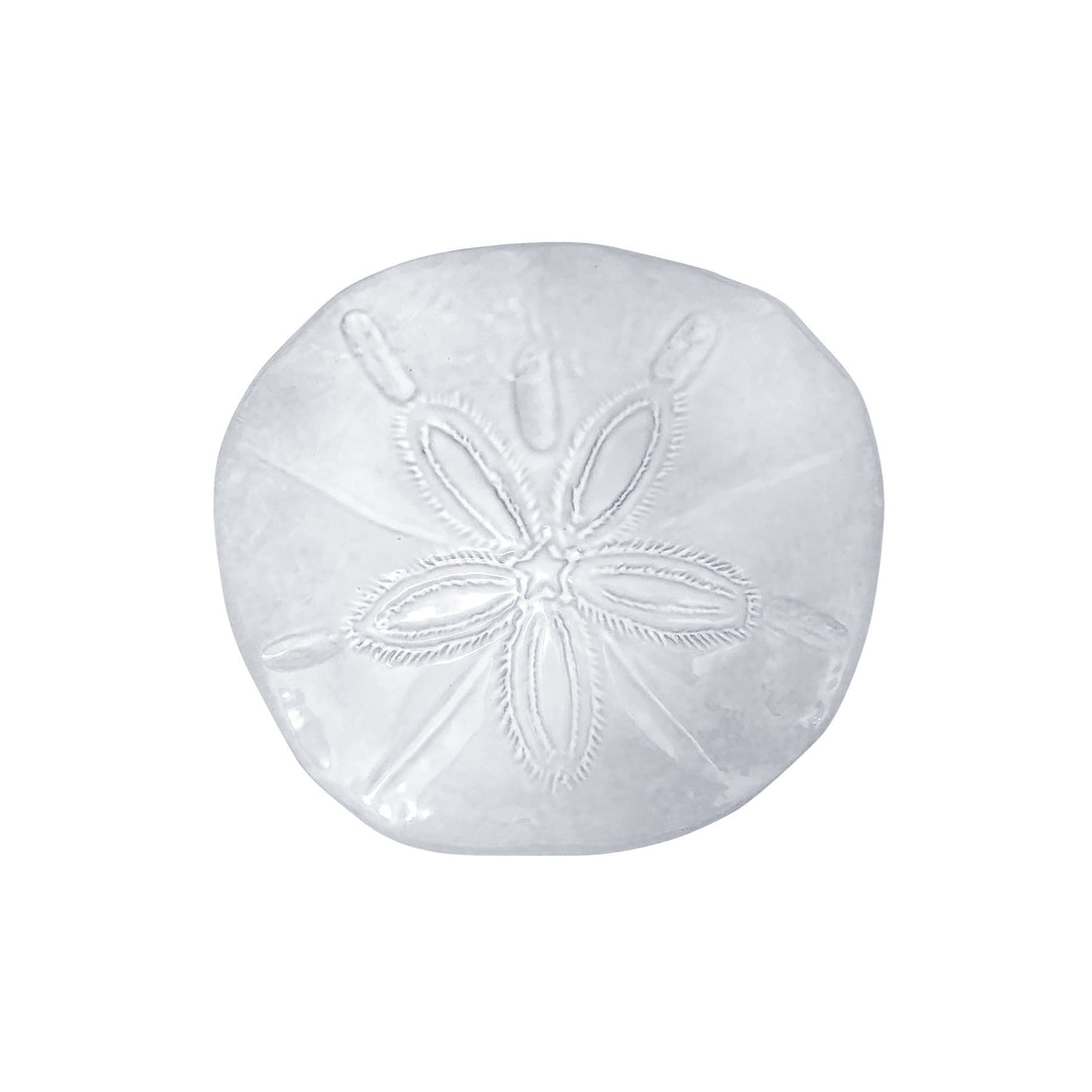 Ceramic Sand Dollar Decorative Piece | Mariposa