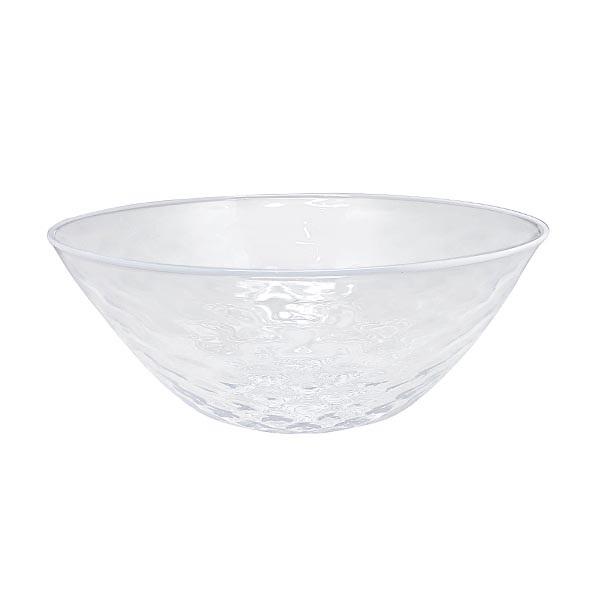 Pineapple Texture Large Bowl, White Rim | Mariposa Bowls