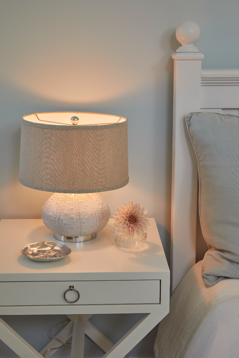 Ceramic Sea Urchin Table Lamp