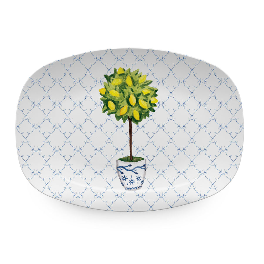Lemon Topiary Platter- | Mariposa
