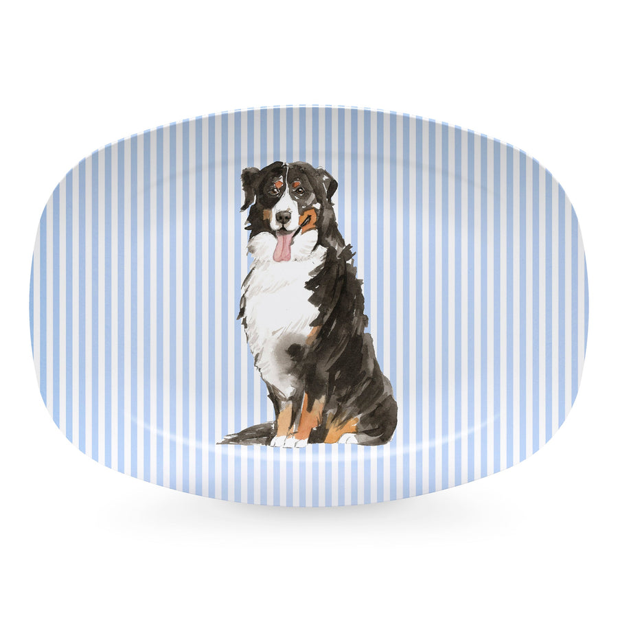 Best Friends Bernese Mountain Dog Platter- | Mariposa