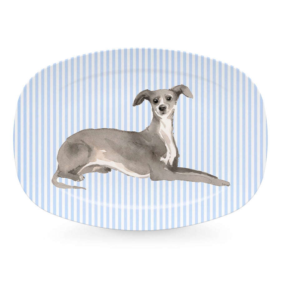 Best Friends Italian Greyhound Platter- | Mariposa