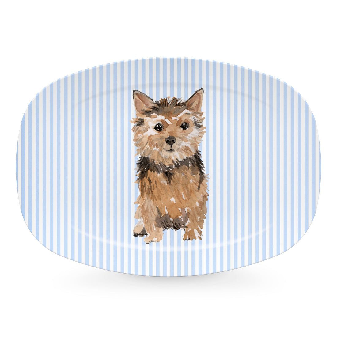 Best Friends Norfolk Terrier Platter- | Mariposa