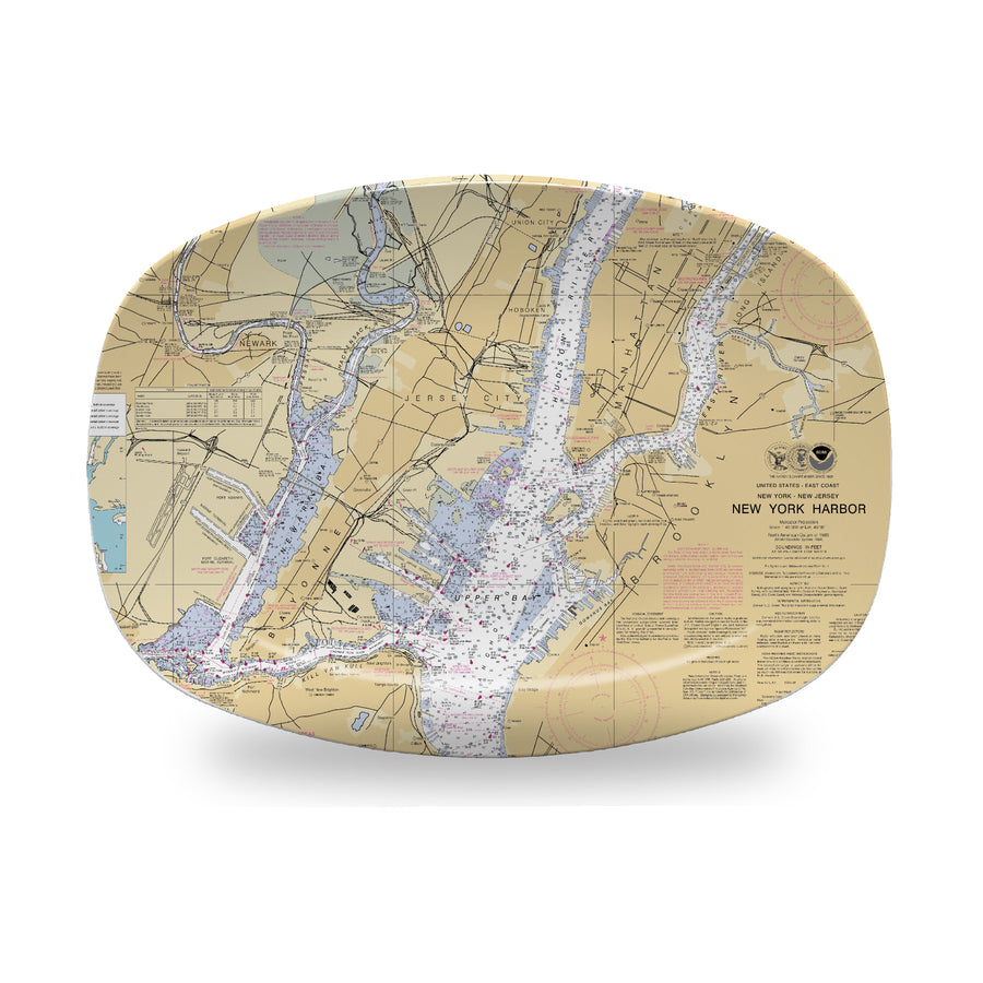 NEW YORK CITY Chart Platter