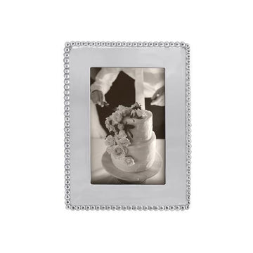 Beaded 4x6 Engravable Frame* | Mariposa Photo Frames