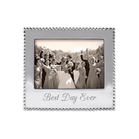 BEST DAY EVER Beaded 5x7 Frame | Mariposa Photo Frames