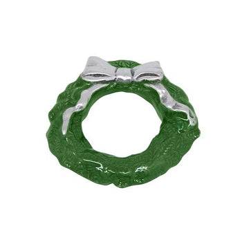 Mariposa | Green Wreath Napkin Weight