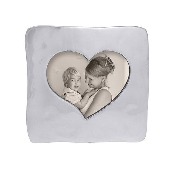 Large Square Open Heart Frame-Photo Frames | Mariposa