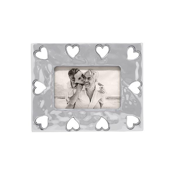 Open Heart Border 4x6 Frame | Mariposa Photo Frames