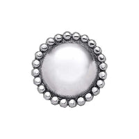 Round Pearl Napkin Weight | Mariposa Napkin Boxes and Weights