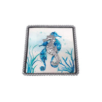 Seahorse Napkin Weight-Napkin Boxes and Weights-|-Mariposa