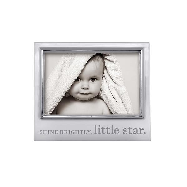 SHINE BRIGHTLY LITTLE STAR Signature 4x6 Frame | Mariposa Photo Frames