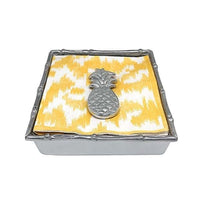 Tropical Pineapple Napkin Weight-Napkin Boxes and Weights-|-Mariposa